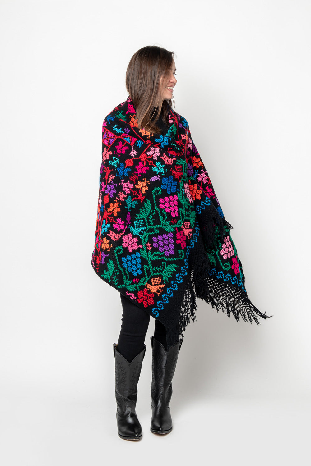 Embroidery Shawl - Arbol De La Vida (Tree of Life) C