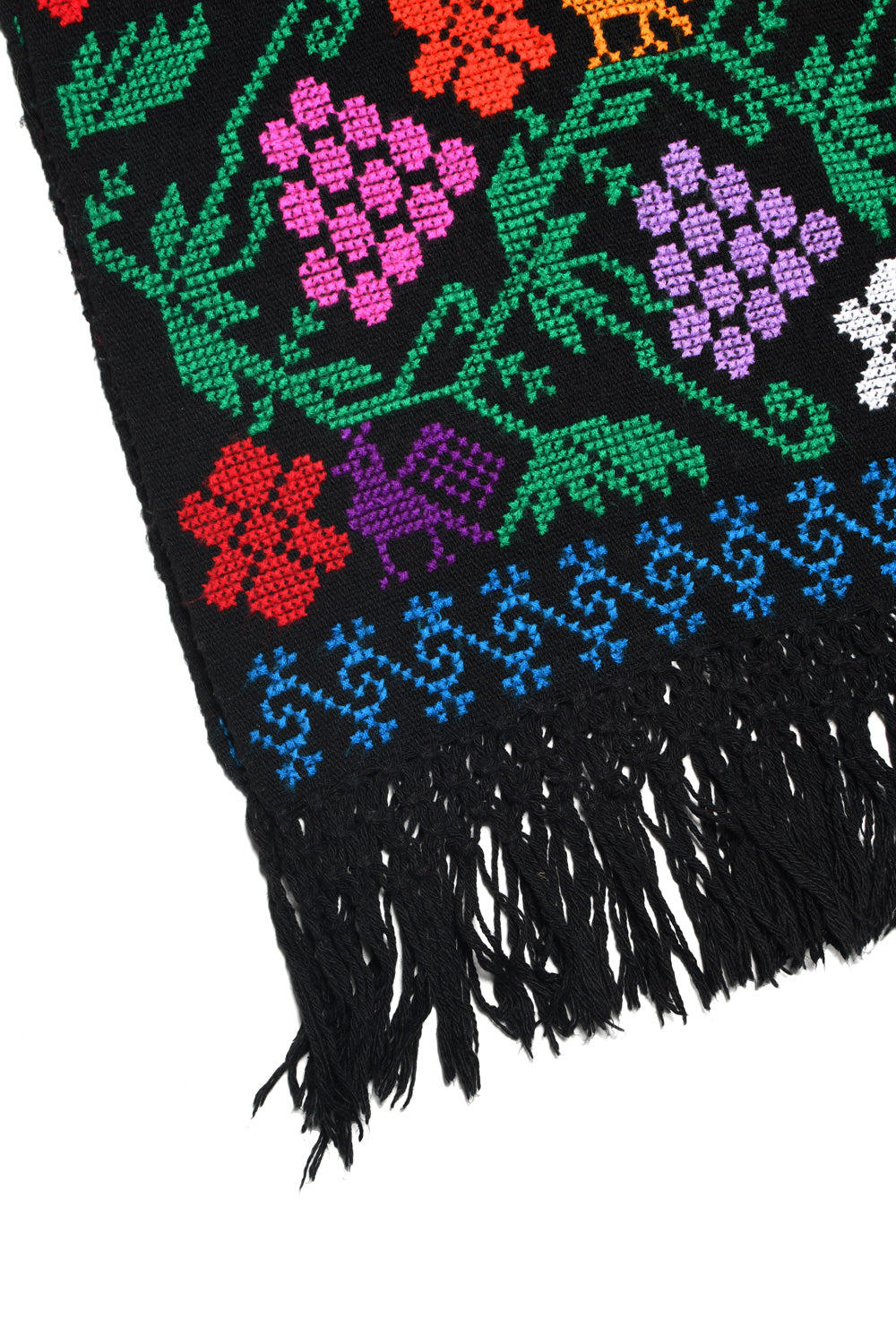 Embroidery Shawl - Arbol De La Vida (Tree of Life) E