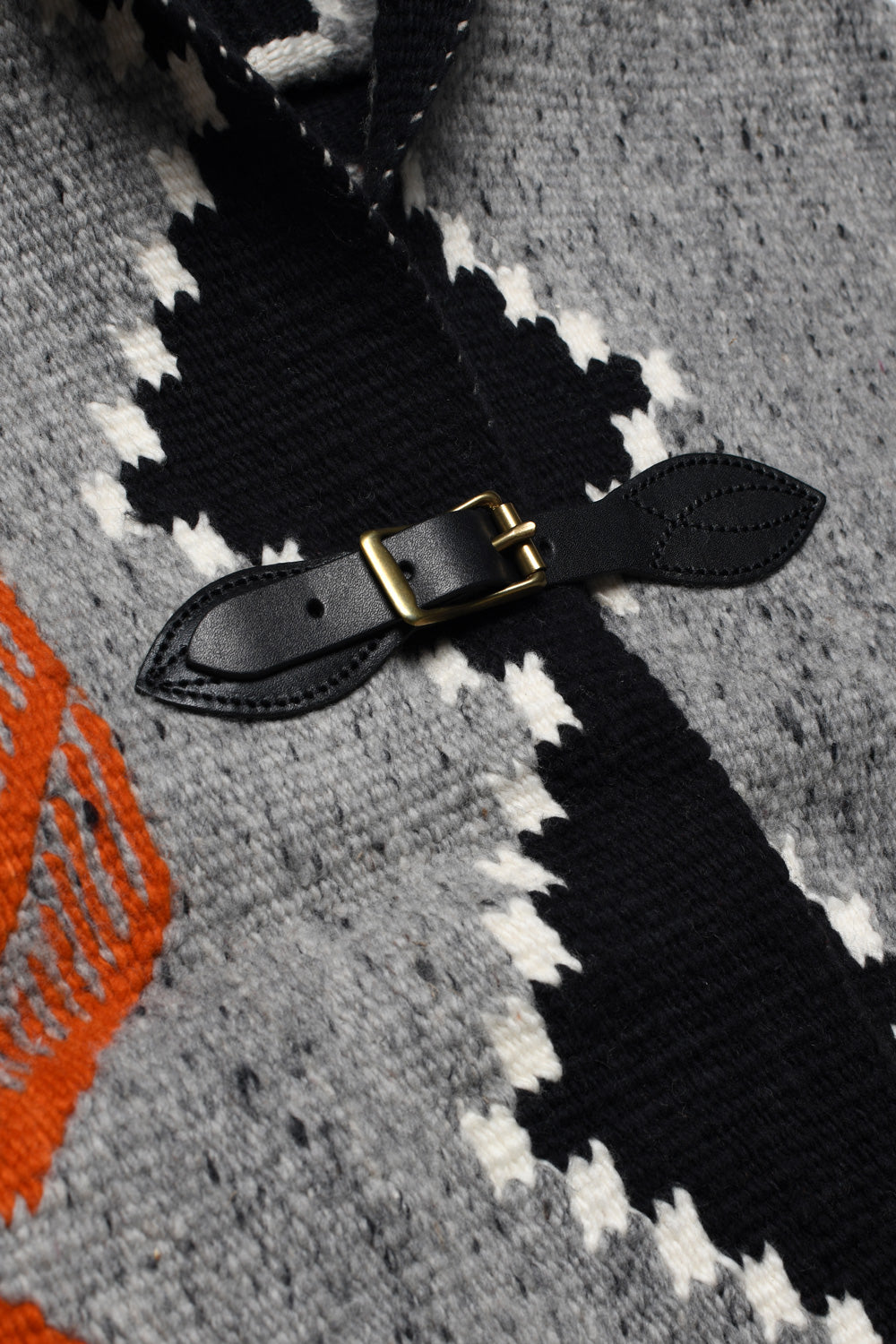 Merino Wool Blanket Poncho - Navajo Birds