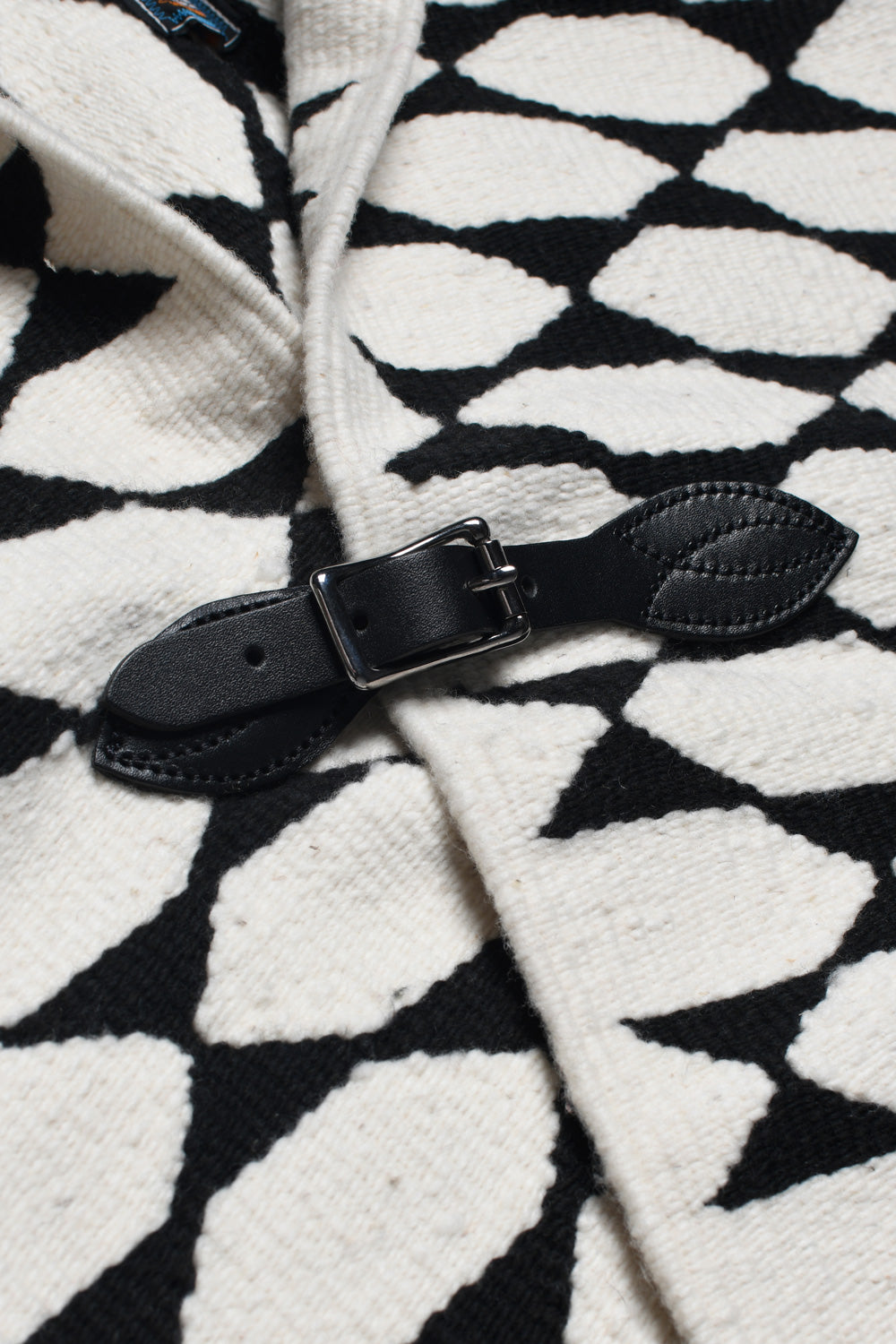 Merino Wool Blanket Poncho - Butterfly Wing