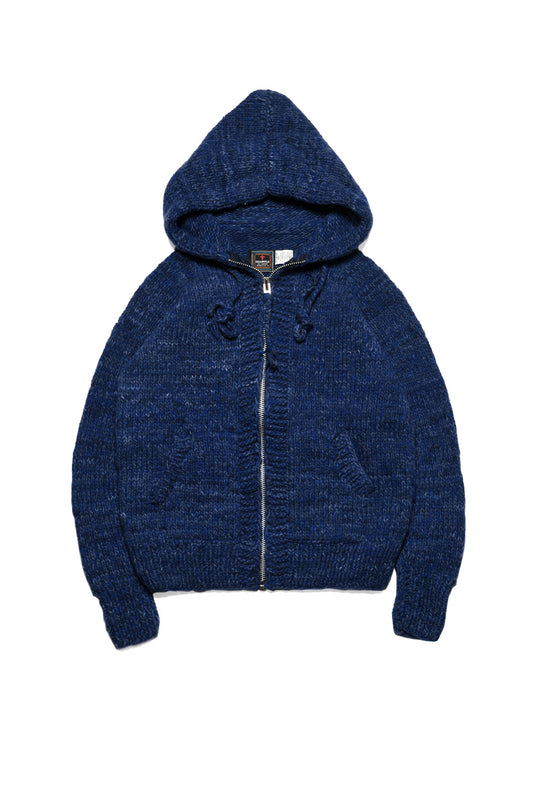 Mix Heather Hoodie - Navy Mix