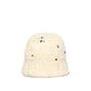Short Double Cuff Cap Nap - Ivory