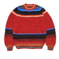 Serape Pullover - Red