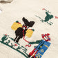 Souvenir Paisaje Zipper Cardigan - Ivory