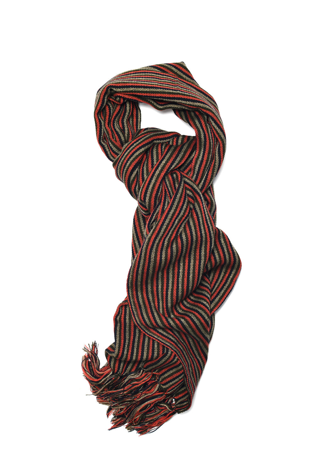 Mix Scarf - Olive [Wide]