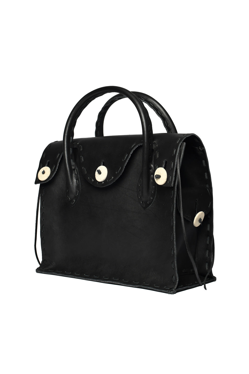 Western Stitch Bag L - Black