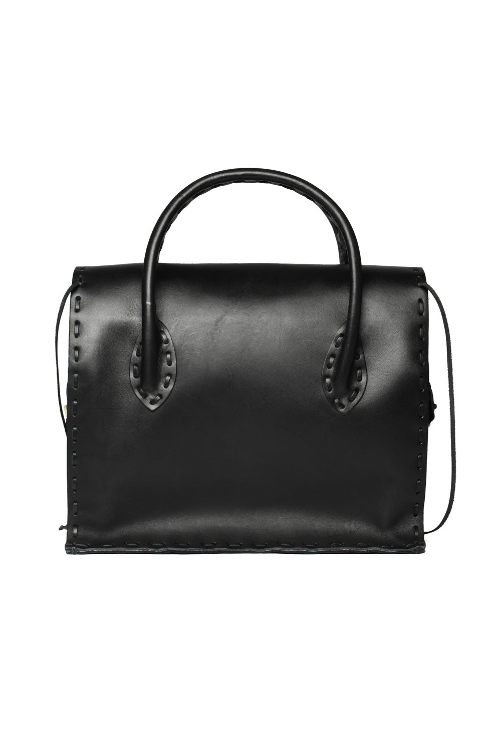 Western Stitch Bag L - Black