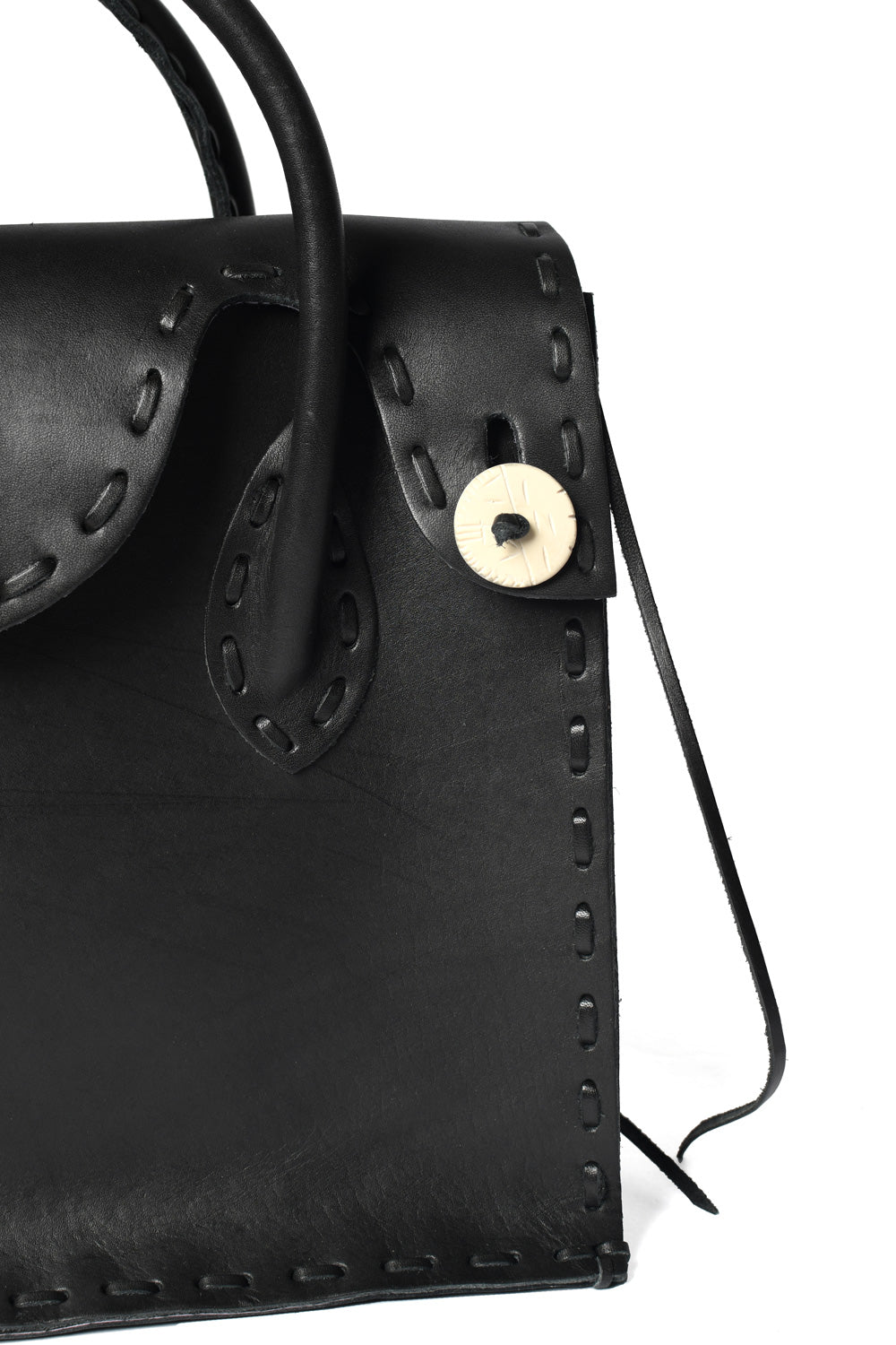 Western Stitch Bag L - Black
