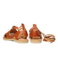 Sayulita - Red Brown with Natural Sole - Heel
