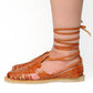Sayulita - Red Brown with Natural Sole - Fit