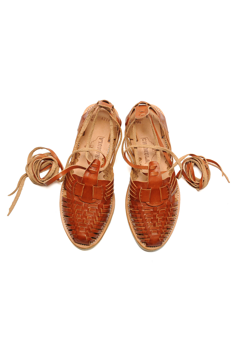 Sayulita - Red Brown with Natural Sole - Top