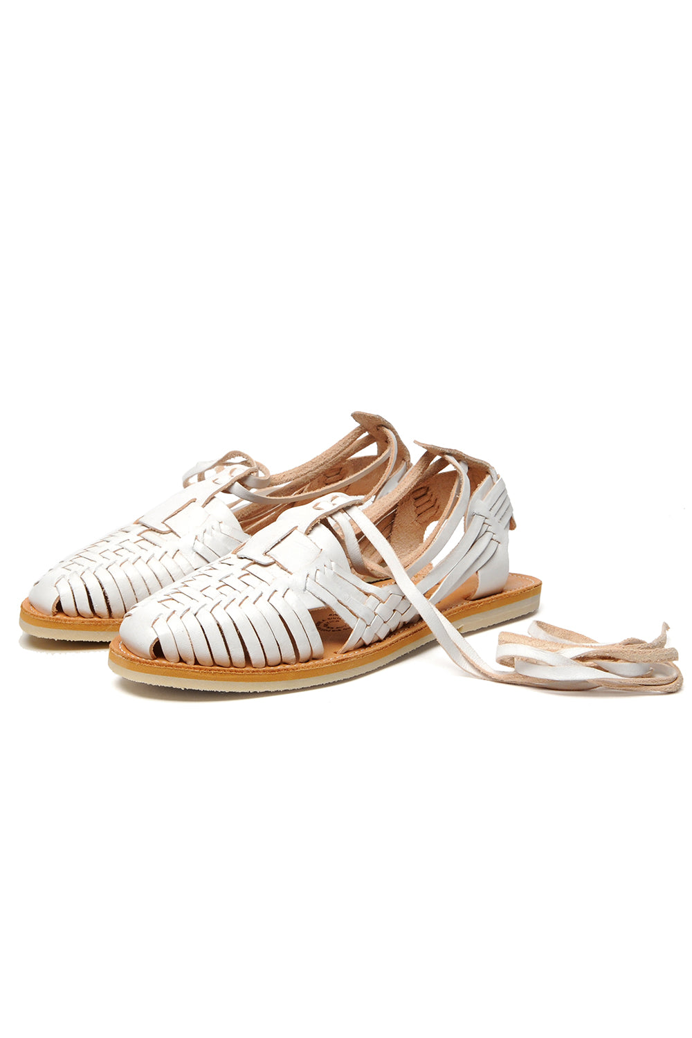 Sayulita - White with Natural Footbed