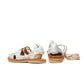 Sayulita - White with Natural Footbed - Heel