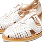 Sayulita - White with Natural Footbed - Detail
