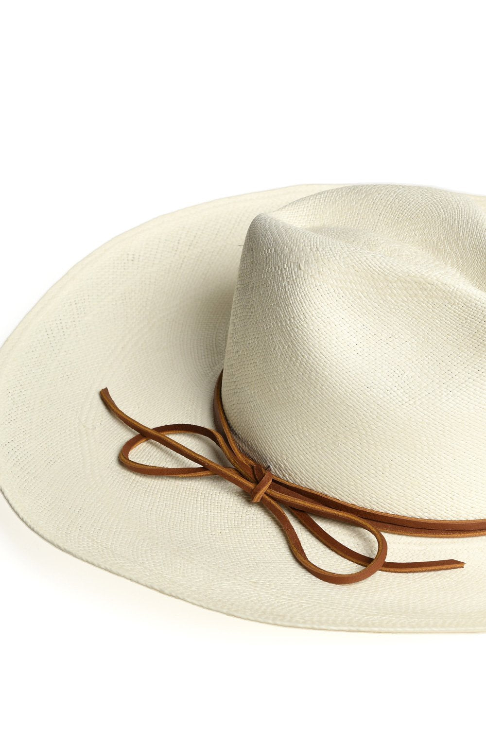 Brisa Forma Fedora Ala Grande - Blanco