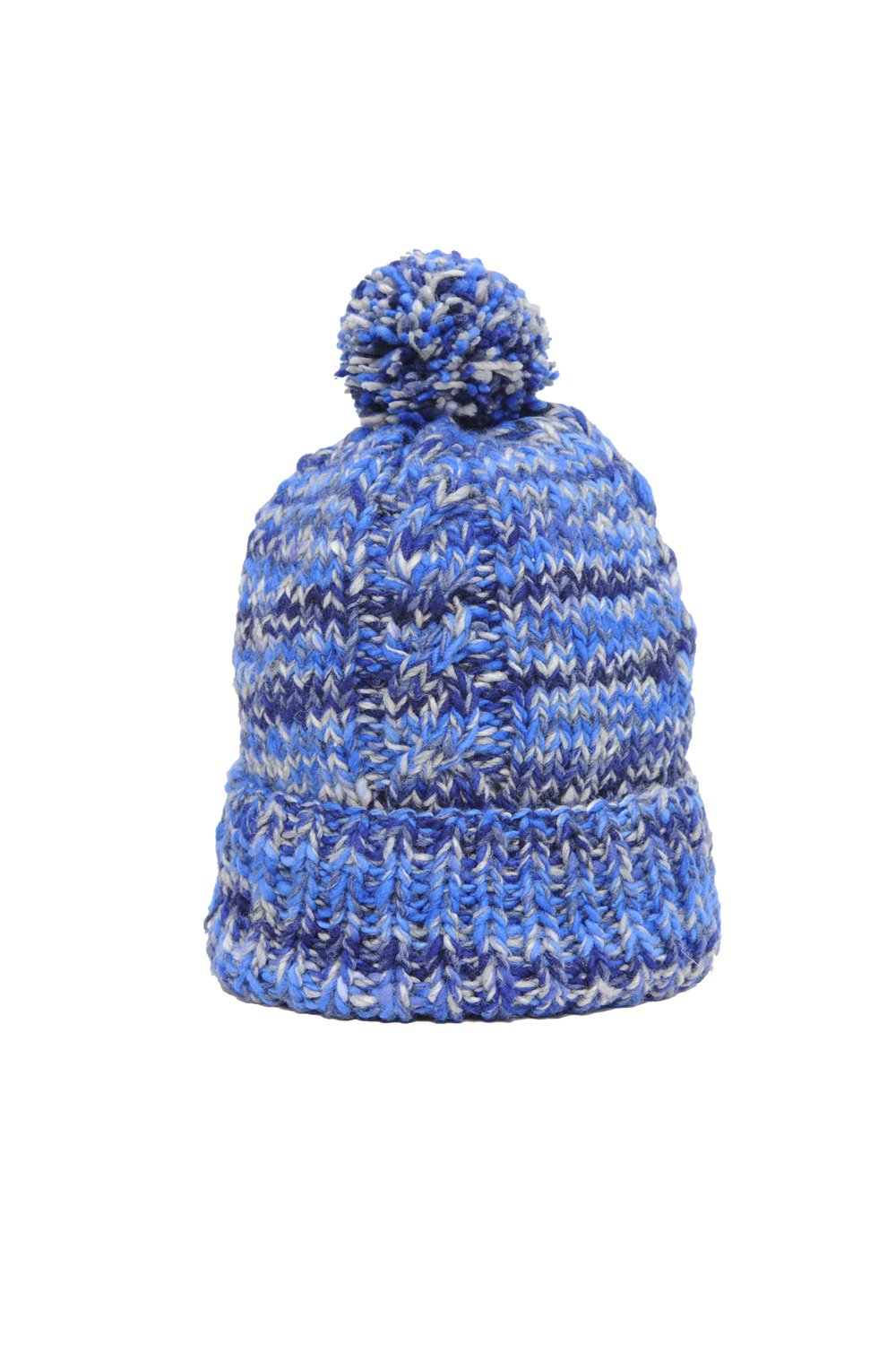 Double Cuff Cap Mix Fisherman - Royal mix