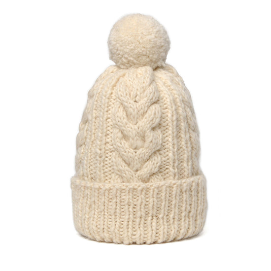 Double Cuff Cap Fisherman - Ivory