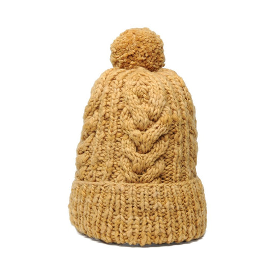 Double Cuff Cap Fisherman - DK. Gold