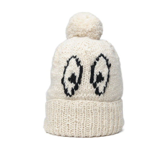 Double Cuff Cap Avocado - Ivory