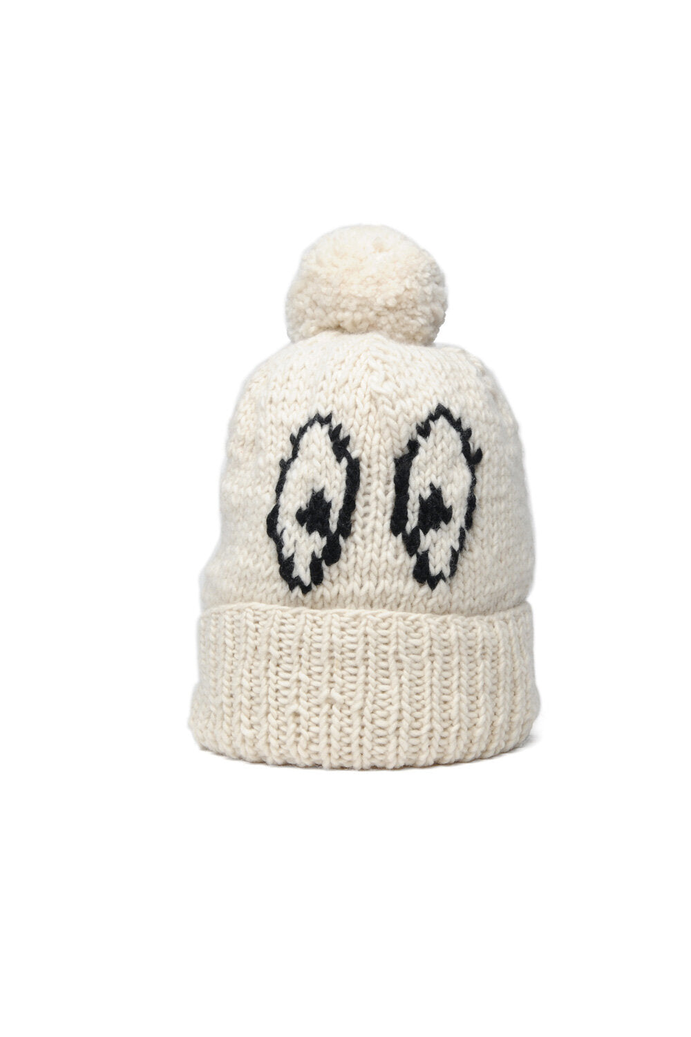 Double Cuff Cap Avocado - Ivory