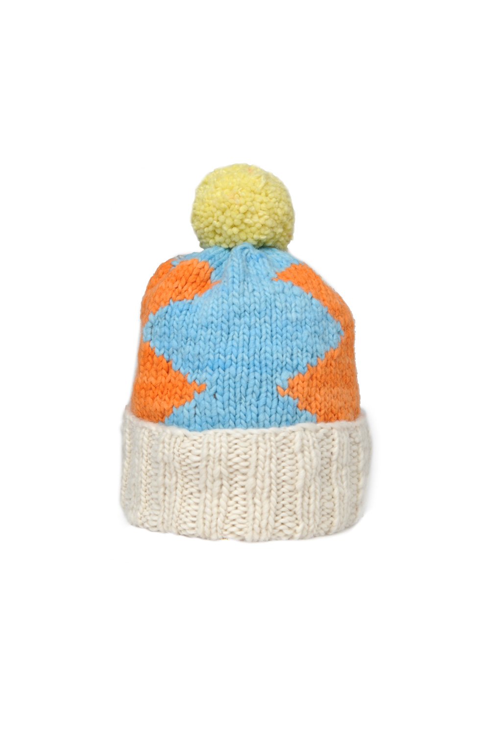 Double Cuff Cap Lightning - Ivory