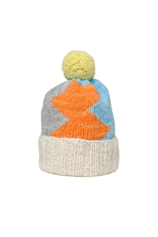 Double Cuff Cap Lightning - Ivory