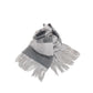 Wide Muffler Design H - Dk. Grey / Black