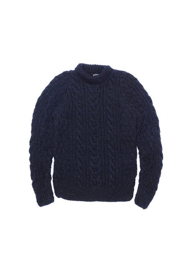 Fisherman Pullover - Dk. Navy