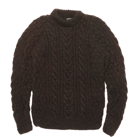 Fisherman Pullover - Chocolate