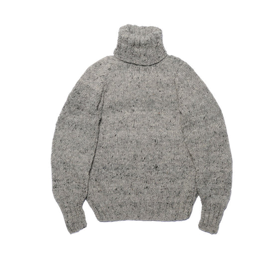 Turtleneck Pullover - Pearl Grey