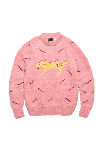 Horse Pullover - Lt. Pink