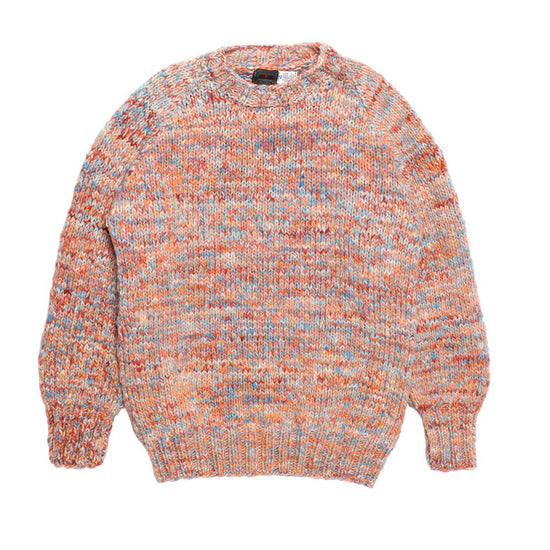 Mix Heather Crewneck Pullover - Heather Med Turq Mix