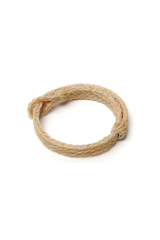 Braided Horsehair Bracelet - Natural