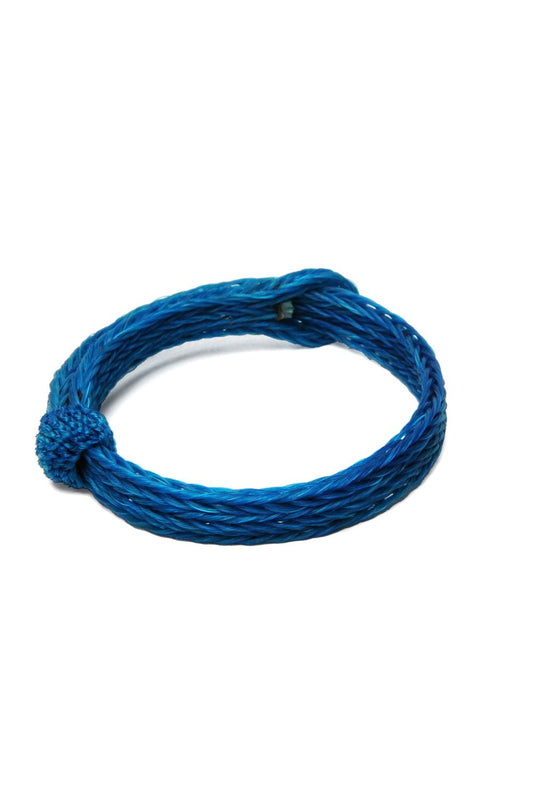 Braided Horsehair Bracelet - Turq