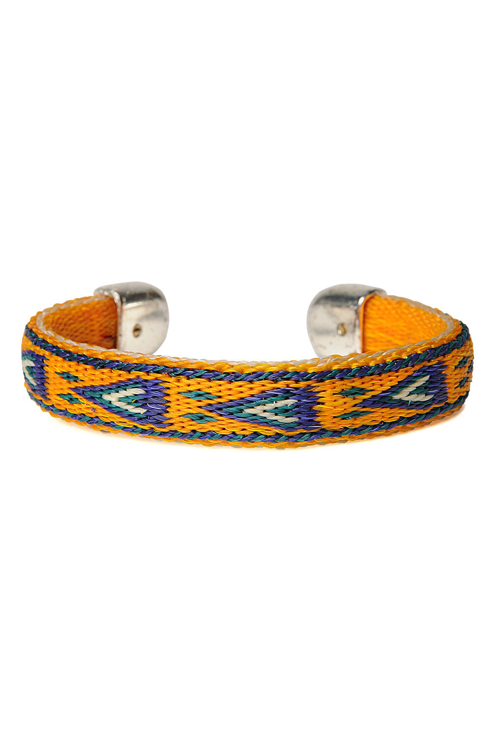 Bendable Horsehair Bracelet - ORG/ BLU x GRN