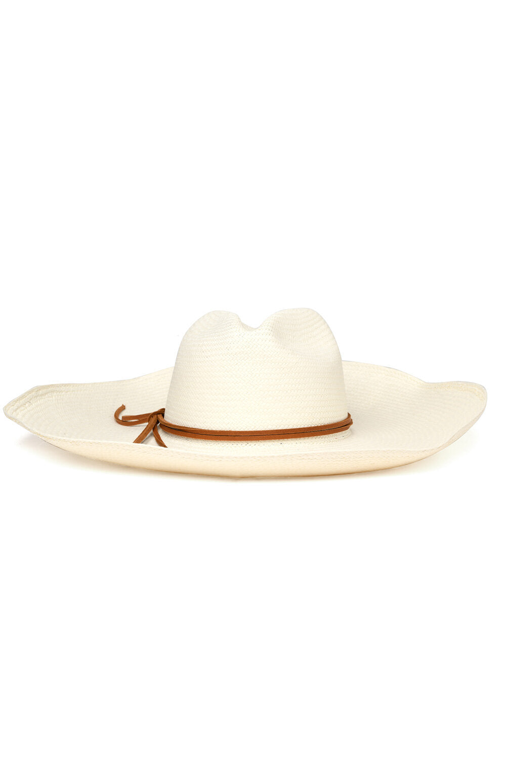 Llano Cuenca Fedora Ala Grande - Blanco